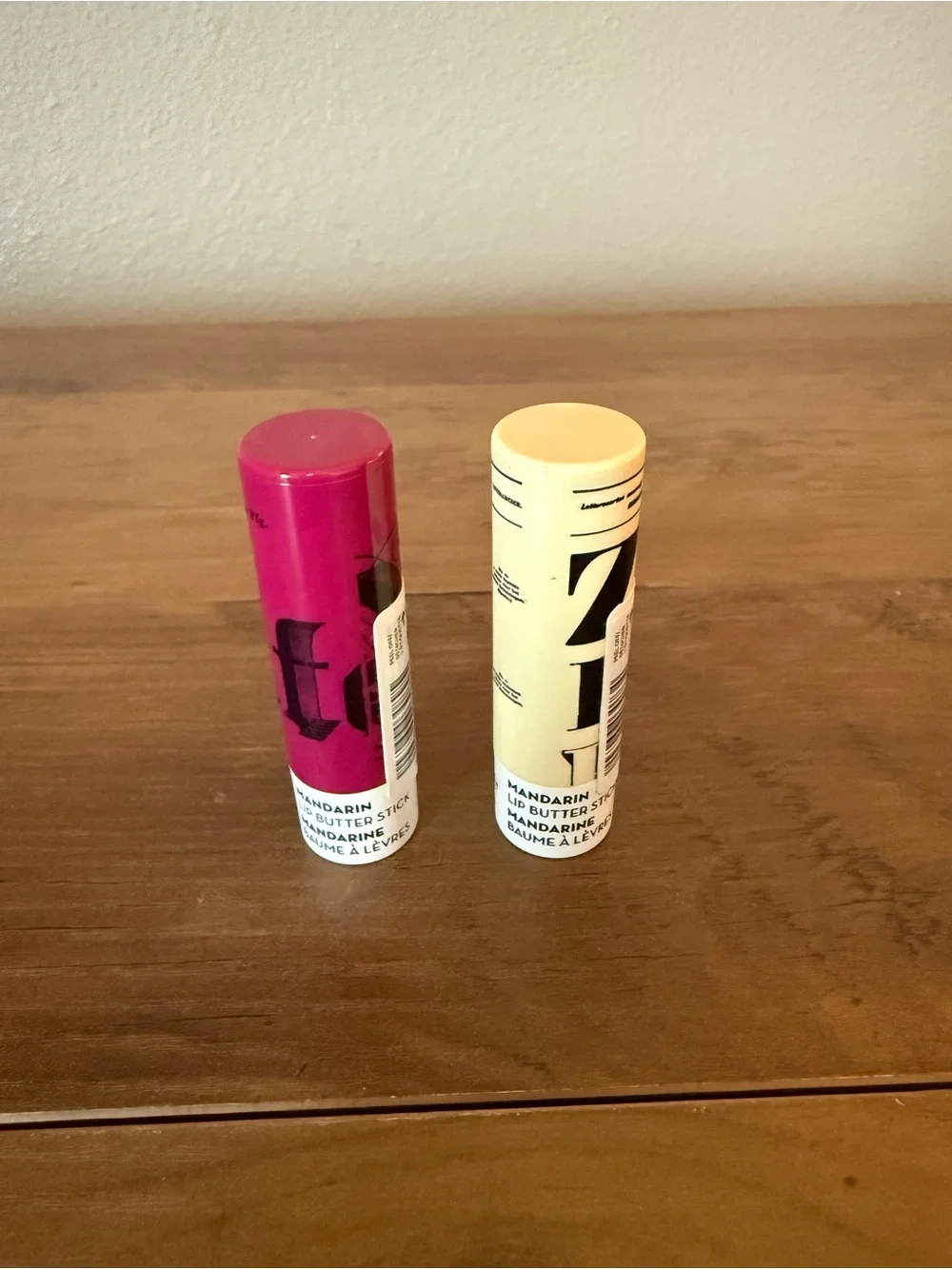 KORRES Lip Butter Sticks - Berry & Natural Tubes